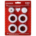 Комплект для радиатора 3/4" Koer SET-04 (без креплений) (KR1562)