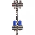 Коллекторный блок с термостатическими клапанами Koer KR.1100-02 1”x2 ways (KR2628)