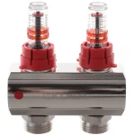 Коллекторный блок с расходомерами Koer KR.1110-06 1”x6 ways (KR2643)