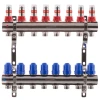 Колекторний блок з витратомірами Koer KR.1110-08 1"x8 ways (KR2645)