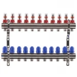 Коллекторный блок с расходомерами Koer KR.1110-11 1”x11 ways (KR2648)