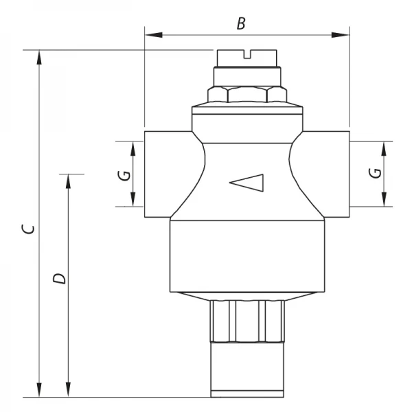 Редуктор давления Koer KR.1251 3/4” (KR2661)