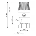 Запобіжний клапан 6BAR Koer KR.1260 (KR2681)