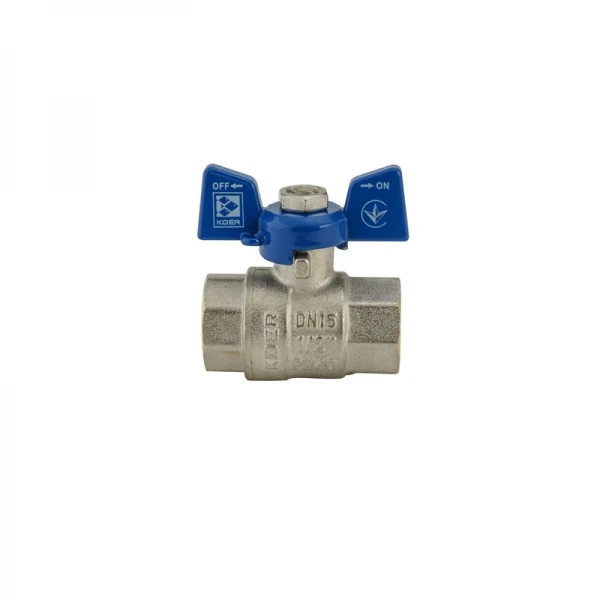 Кран шаровый Koer 1/2" ГГБ (KR.217.B) синий (KR2719)