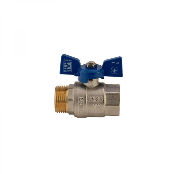 Кран шаровый Koer 1" ГШБ (KR.218.B) синий (KR2721)