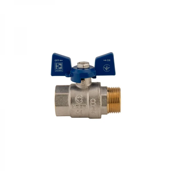 Кран шаровый Koer 3/4" ГШБ (KR.218.B) синий (KR2723)