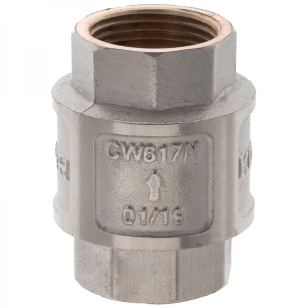 Клапан обратный Koer (никелированный) 3/4" (Koer KR.172.N) (KR2779)