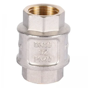 Клапан обратный Koer (никелированный) 1/2" (Koer KR.172.N) (KR2780)