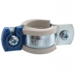 Хомут трубный оцинкованный Koer KCB.10.G 1/2" (20-25) серый (KR2784)