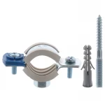 Хомут трубный оцинкованный Koer KCB.10.G 1/2" (20-25) серый (KR2784)