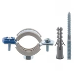 Хомут трубный оцинкованный Koer KCB.10.G 3/4" (26-30) серый (KR2785)