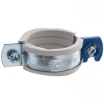 Хомут трубный оцинкованный Koer KCB.10.G 1-1/4" (38-43) серый (KR2787)