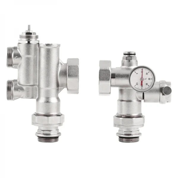 Смесительный узел для коллекторов с нижним подключением Koer KR.1022 1” (без насоса) (KR2841)