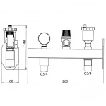 Группа безопасности Koer KR.103 - 3/4 для расширительного бака (KR2963)