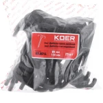 Дюбель-гак подвійний Koer KR.8014 (KR2968)