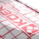 Пленка теплоотражающая металлизированная с разметкой 105 мкр Koer KR.8018 (KR3018)