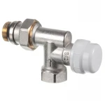 Кран термостатический осевой с системой "антитечки" угловой Koer KR.931-Gi - 1/2x1/2 (KR3064)