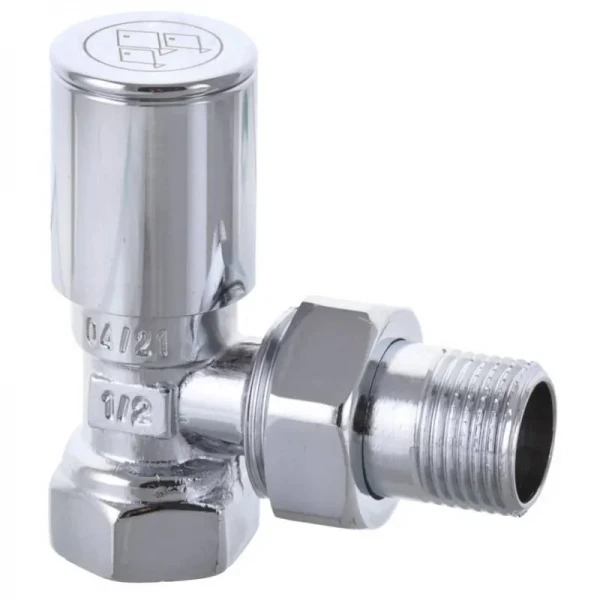 Кран для полотенцесушителя угловой Koer KR.531 - 1/2" (Цена за 1 шт.) (KR3073)