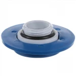 Комплект для полотенцесушителя Koer SET-05 - 1/2" (заглушка+кран Маевского) (Цв.белый) (KR3075)