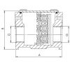 Фильтр газовый 1/2" Koer KG.F01.A (KR3103)