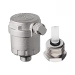 Воздухоотводчик автоматический прямой с обратным клапаном Koer KR.1246 - 1/2" (KR3127)