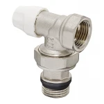 Комплект для подключения радиатора Koer SET-11 - 1/2"x1/2" (угловой) с термоголовкой ВН (KR3175)