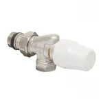 Комплект для подключения радиатора Koer SET-13 - 1/2"x1/2" (осевой) с термоголовкой ВН (KR3176)