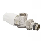 Комплект для подключения радиатора Koer SET-13 - 1/2"x1/2" (осевой) с термоголовкой ВН (KR3176)