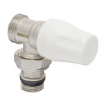 Комплект для подключения радиатора Koer SET-14 - 1/2"x3/4" (угловой) с термоголовкой НН (KR3178)