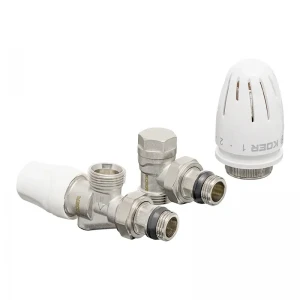 Комплект для подключения радиатора Koer SET-16 - 1/2"x3/4" (осевой) с термоголовкой НН (KR3179) Комплект для подключения радиатора Koer SET-16 - 1/2"x3/4" (осевой) с термоголовкой НН (KR3179)