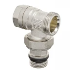 Комплект для подключения радиатора Koer SET-16 - 1/2"x3/4" (осевой) с термоголовкой НН (KR3179)