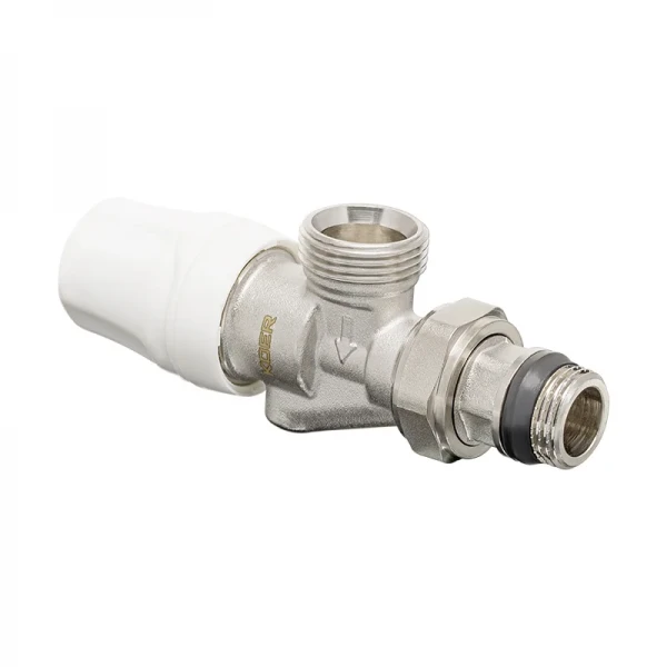 Комплект для подключения радиатора Koer SET-16 - 1/2"x3/4" (осевой) с термоголовкой НН (KR3179)