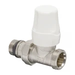 Комплект для подключения радиатора Koer SET-15 - 1/2"x3/4" (прямой) с термоголовкой НН (KR3180)