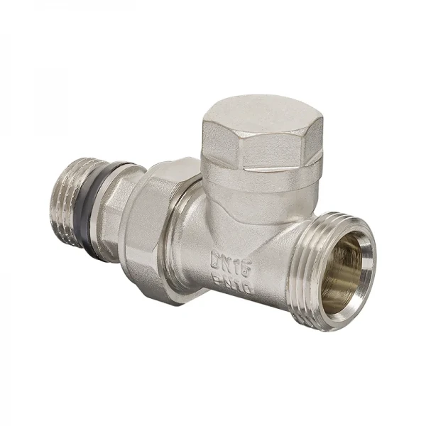 Комплект для подключения радиатора Koer SET-15 - 1/2"x3/4" (прямой) с термоголовкой НН (KR3180)