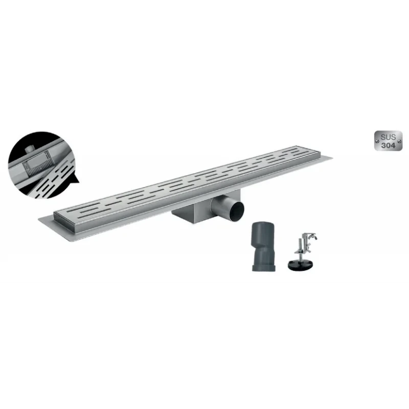 Душовий трап із нержавіючої сталі SUS304 Koer FD01-70x700 (KR3274)
