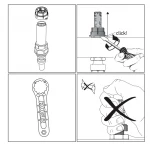 Ключ для регулируемого расходомера в коллекторе теплого пола Koer KR.1154 (KR3361)