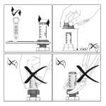 Ключ для регулируемого расходомера в коллекторе теплого пола Koer KR.1154 (KR3361)