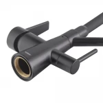 Кухонный смеситель с силик. изливом и вых. для питьевой воды KOER KB-72003-05 (KR3376)