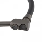 Кухонный смеситель с силик. изливом и вых. для питьевой воды KOER KB-72003-07 (KR3377)