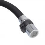 Кухонный смеситель с силик. изливом и вых. для питьевой воды KOER KB-72006-01 (KR3379)