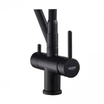 Кухонный смеситель с силик. изливом и вых. для питьевой воды KOER KB-72006-05 (KR3380)