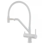 Кухонный смеситель с силик. изливом и вых. для питьевой воды KOER KB-72006-03 (KR3381)