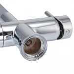 Кухонный смеситель с силик. изливом и вых. для питьевой воды KOER KB-72002-01 (KR3383)