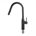 Кухонный смеситель с выдвижным изливом KOER KI-70004-05 (нерж. сталь) (KR3386)