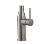 Кухонный смеситель с силиконовым изливом KOER KI-70005-02 (нерж. сталь) (KR3388)