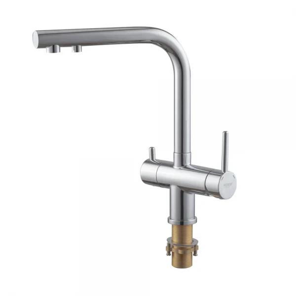 Смеситель для кухни с выходом для питьевой воды KOER KB-72001-01 (KR3391)