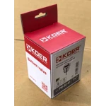 Донний клапан для раковини універсальний (з/без переливу) Koer PW-02-01 автоматичний (Click-Clack) (Колір хром) 1 1/4'' (KR3399)