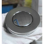 Донний клапан для раковини універсальний (з/без переливу) Koer PW-02-01 автоматичний (Click-Clack) (Колір хром) 1 1/4'' (KR3399)