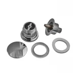 Донный клапан для умывальника Koer PW-01-01 1 1/4'' (кнопка) (Цвет хром) (KR3400)