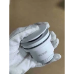 Донний клапан для раковини універсальний (з/без переливу) Koer PW-01-03 автоматичний (Click-Clack) (Колір білий) 1 1/4'' (KR3402)